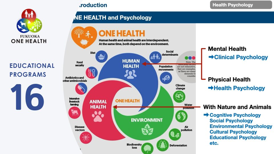 From Disease to Well-Being: Health Psychology and One Health